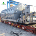 1-10 ton waste plastic tire pyrolysis machine recycling plant to fuel oil or diesel